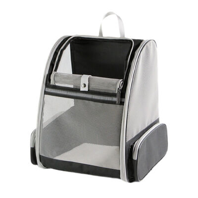 Cat Backpack Carrier Foldable Large Space Foldable Large Space Transparent Breathable Pet Bag