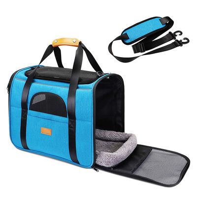 Travel Cat Bag Fashionable Outdoor Portable Foldable Breathable Portable Pet Bag