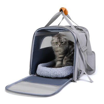 Travel Cat Bag Fashionable Outdoor Portable Foldable Breathable Portable Pet Bag