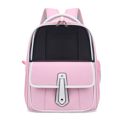 Portable Pet Travel Backpack Soft Breathable Carrier Bag for Outdoor Adventures