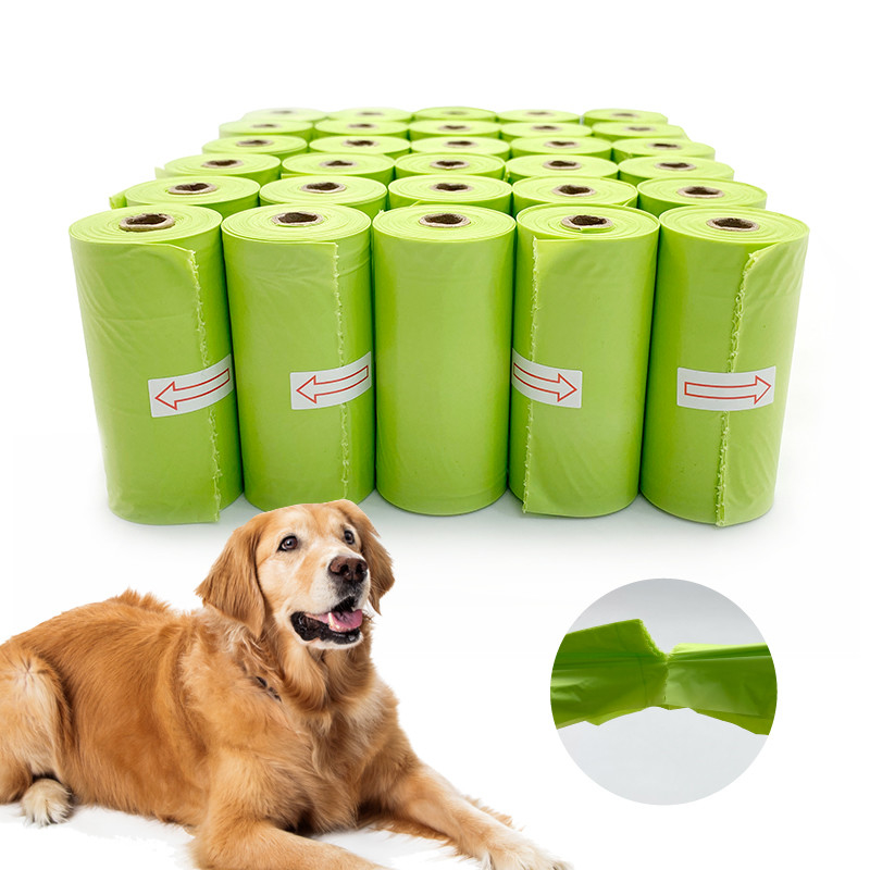 Corn Starch Compostable Bags For Dogs Biodegradable Pet Waste Disposal Bag Dog Poop Bag