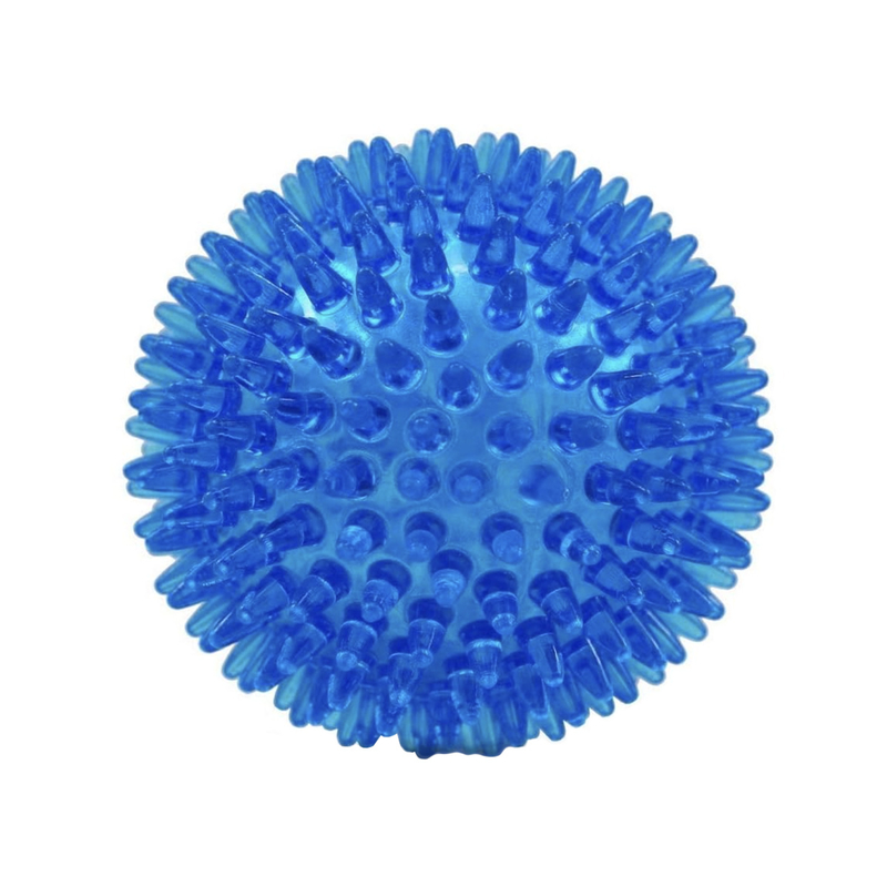 Tough Interactive Chew Toy Durable TPR Squeaky Dog Ball
