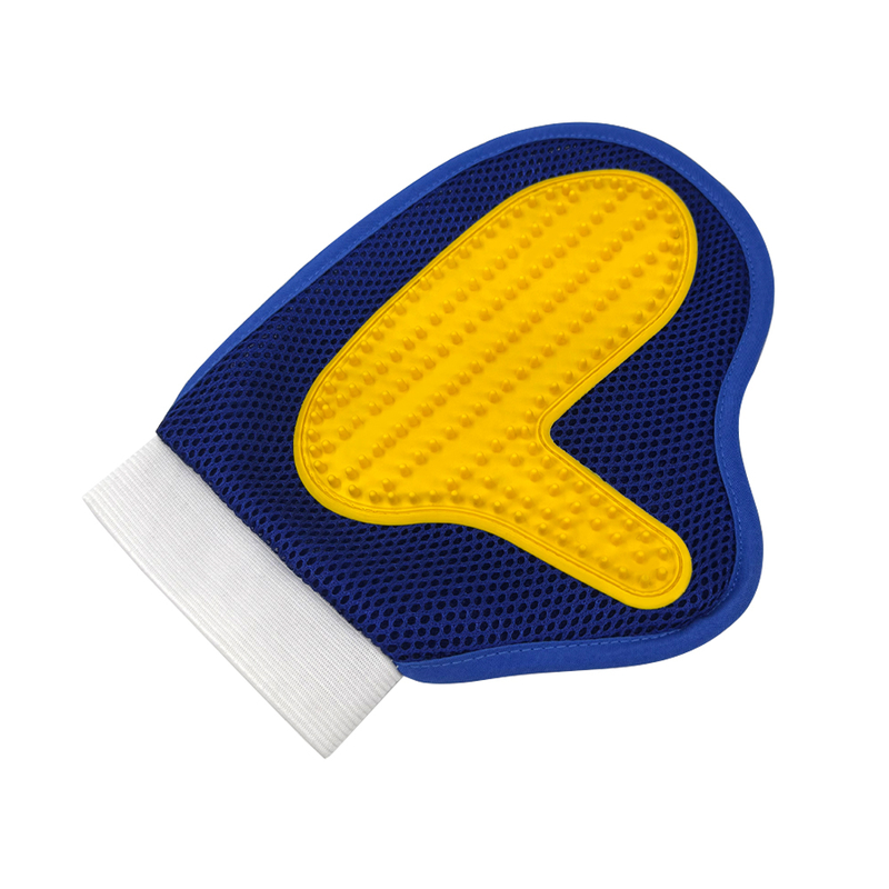 Pet Cleaning Glove Gentle Grooming Mitt For Dogs Cats Hair Removal Massage