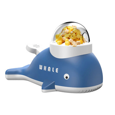 Whale Shaped Pet Treat Dispenser Freeze Self Amusing Anti Boredom Toy For Pets