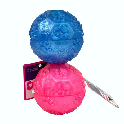 Pet TPR Toy Resistente a mastigar bola de brinquedo rangido ferramenta molar interativa para cães